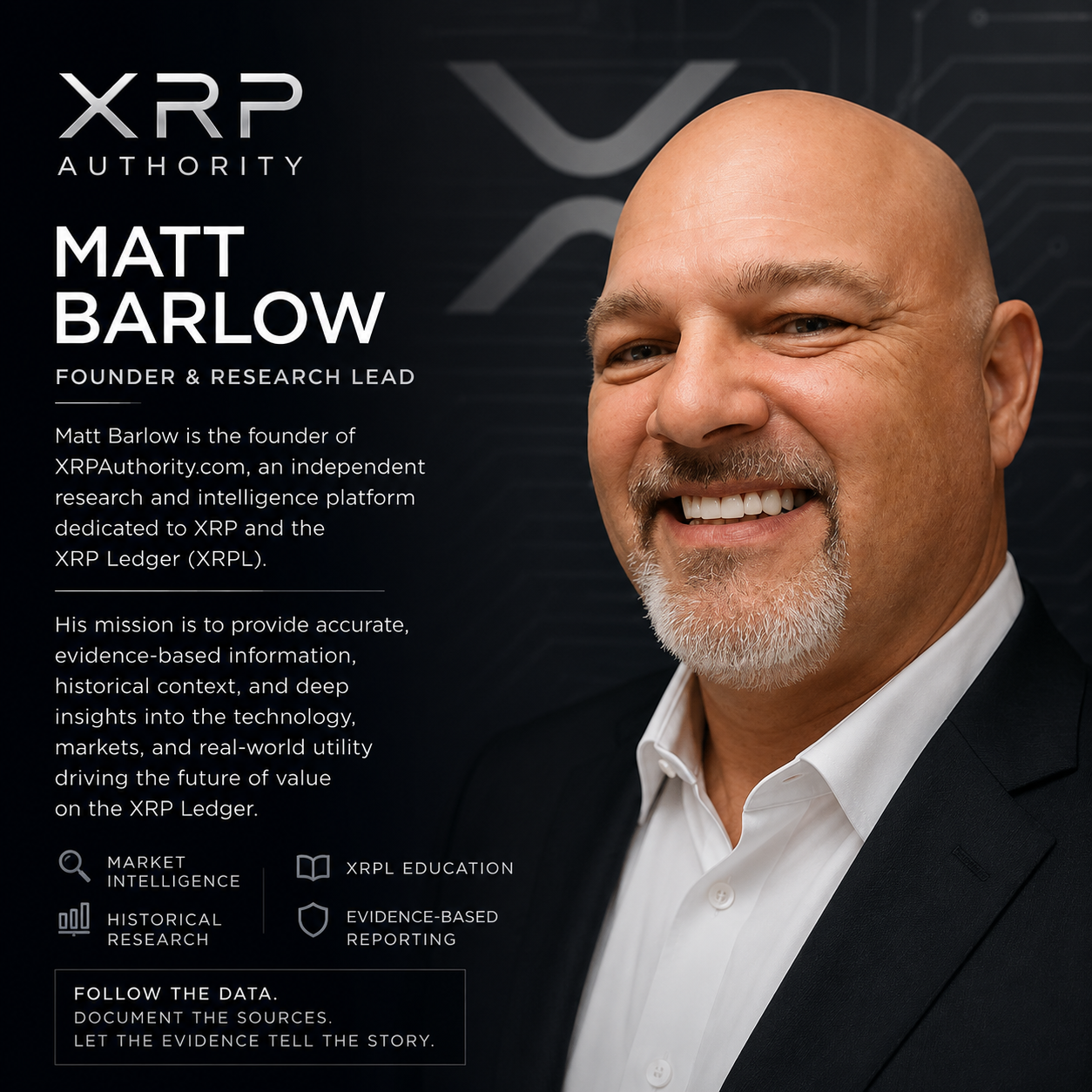 Matt Barlow, founder and research lead at XRPAuthority